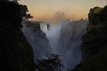 Victoria Falls, Victoria Falls National Park, Zambia.