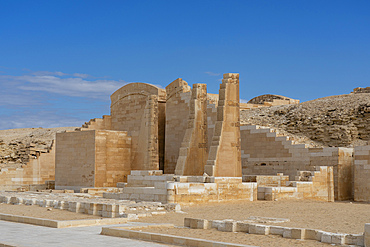 complex of Saqqara, Egypt.