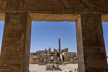 Temple of Amun, Temple complex of Karnak, UNESCO World Heritage Site, Thebes, Egypt, North Africa, Africa