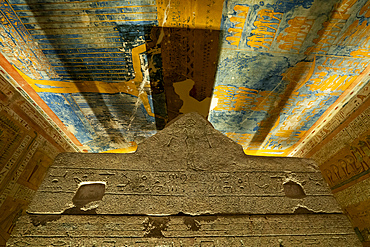 Ramses IV tomb, Valley of the Kings, Luxor, Egypt.