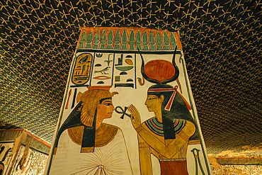 Tomb of Nefertari, Valley of the Queens, Egypt.