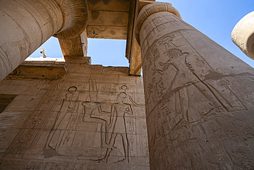 The Temple of Ramesses II (The Ramesseum), UNESCO World Heritage Site, Thebes, Luxor, Egypt, North Africa, Africa