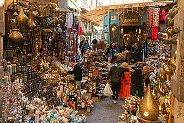 Khan Al-Khalili market, Cairo, Egypt, North Africa, Africa