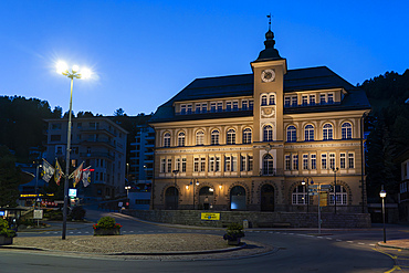 Public library, St. Moritz, Canton of Grisons, Switzerland.