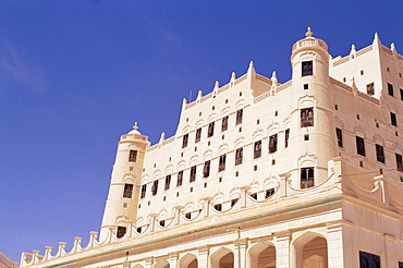 Sultan's Palace, Seyun, Republic of Yemen, Middle East