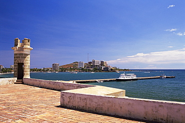 San Carlos Borromeo castle, Pampatar, Isla Margarita, Venezuela, South America