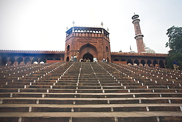 Jama Masjid, Delhi, India, Asia