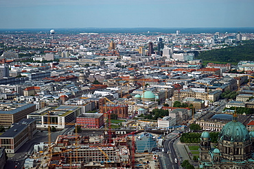 Aerial view, Berlin, Germany, Europe