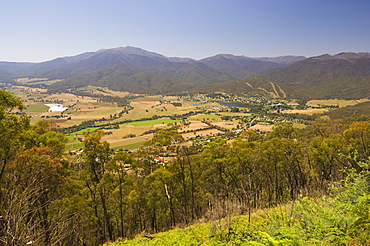 View of Mount Beauty and Mount Bogong, Victoria, Australia, Pacific