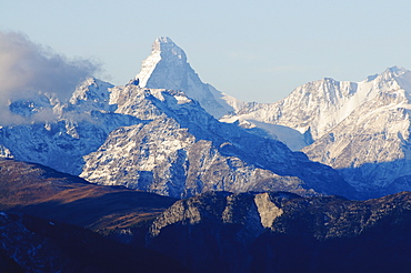 Matterhorn, viewed from Fiescheralp, Switzerland, Europe