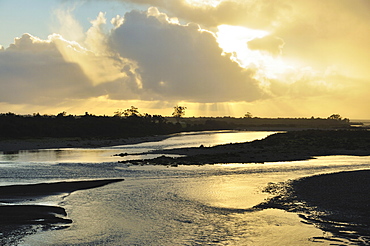 Haast River, West Coast, South Island, New Zealand, Pacific