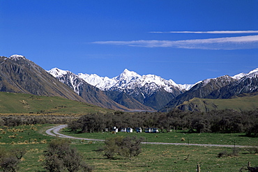 Two Thumbs Range, Rangitata Valley, South Island, New Zealand, Pacific