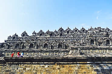 Borobodur, Kedu Plain, Java, Indonesia, Asia