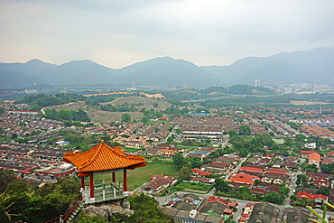 View of Ipoh and Kinta Valley, Ipoh, Perak, Malaysia, Southeast Asia, Asia