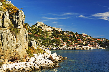 Kekova coastal region, near Demre, Mediterranean Sea, Antalya Province, Anatolia, Turkey, Asia Minor, Eurasia