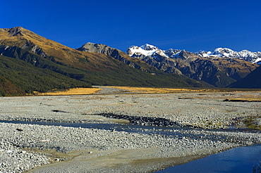 Waimakariri Valley, Arthur's Pass, Southern Alps, Canterbury, South Island, New Zealand, Pacific