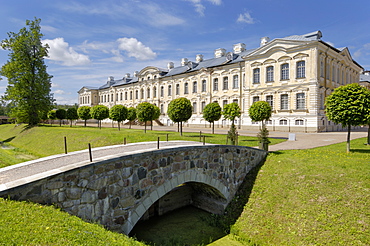 Rundale Palace, near Bauska, Latvia, Baltic States, Europe