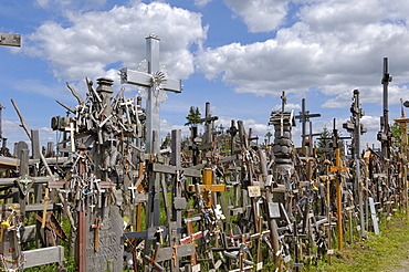 Hill of Crosses, near Siauliai, Lithuania, Baltic States, Europe