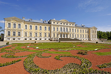 Rundale Palace, near Bauska, Latvia, Baltic States, Europe