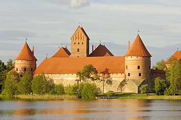 Trakai Castle, Trakai, near Vilnius, Lithuania, Baltic States, Europe