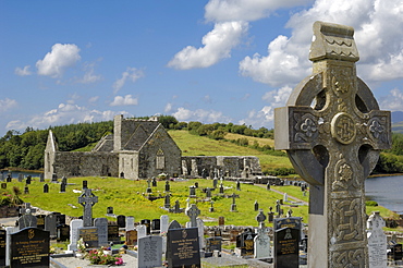 Burrishoole Abbey, near Newport, County Mayo, Connacht, Republic of Ireland, Europe