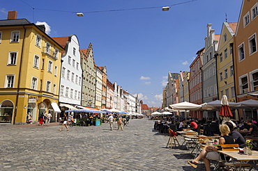 Altstadt, Landshut, Bavaria, Germany, Europe