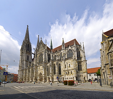 Cathedral (Dom), Regensburg, Bavaria, Germany, Europe