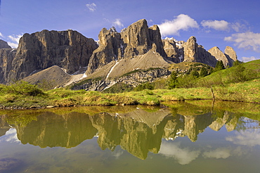 Sella Gruppe, Dolomites, Italy, Europe