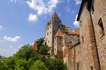 Castle Burg Trausnitz, Landshut, Bavaria, Germany, Europe