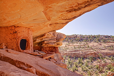 Ancient Indian Granaries, Road Canyon, Cedar Mesa, Utah, United States of America, North America