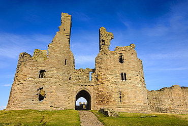 Dunstanburgh Castle, Northumberland, England, United Kingdom, Europe