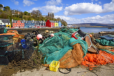 Tobermory harbour, Isle of Mull, Inner Hebrides, Argyll and Bute, Scotland, United Kingdom, Europe