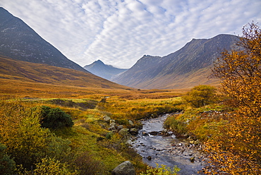 Sannox Burn, Glen Sannox, Isle of Arran, North Ayrshire, Scotland, United Kingdom, Europe