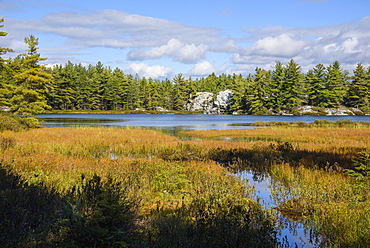 Silver Lake in Killarney Provincial Park, Ontario, Canada