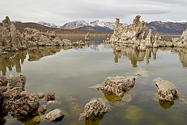 Tufa formations, Mono Lake, California, United States of America, North America