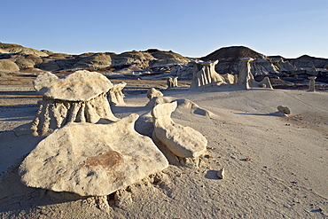 Hoodoos, Bisti Wilderness, New Mexico, United States of America, North America