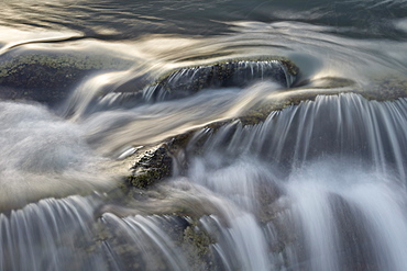 Cascade detail, Jasper National Park, UNESCO World Heritage Site, Alberta, Canada, North America