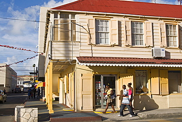 The Old City, St.John's, Antigua, Leeward Islands, West Indies, Caribbean, Central America