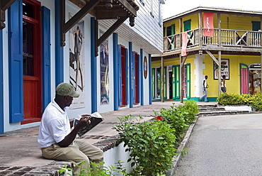 Port area, St.John's, Antigua, Leeward Islands, West Indies, Caribbean, Central America