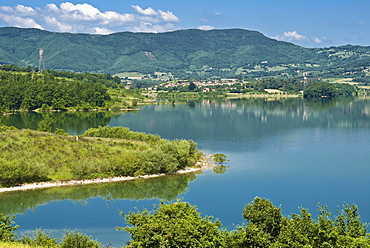 Lake of Bilancino, Mugello, Firenze, Tuscany, Italy, Europe