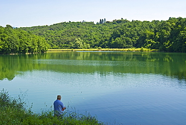 Lake of Bilancino, Mugello, Firenze, Tuscany, Italy, Europe