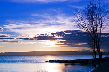 Lake of Bolsena, Bolsena, Viterbo Province, Latium, Italy, Europe