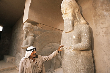 Archaeological area, Nimrud, Iraq, Middle East