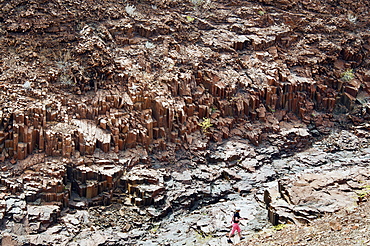 Valley of the Organ Pipes, Damaraland, Kunene Region, Namibia, Africa