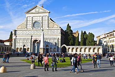 Church of Santa Maria Novella, UNESCO World Heritage Site, Florence, Tuscany, Italy, Europe