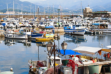 The port, Ajaccio, Corsica, France, Mediterranean, Europe