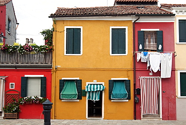 Burano Island, Venice, UNESCO World Heritage Site, Veneto, Italy, Europe