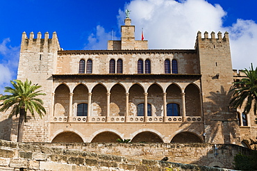 Royal Palace of La Almudaina, Palma de Mallorca, Majorca, Balearic Islands, Spain, Europe