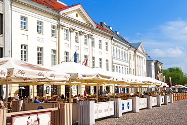 Raekoja Square (Raekoja plats), Tartu, Estonia, Baltic States, Europe