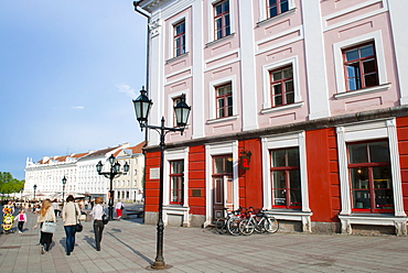 Town Hall, Raekoja Square (Raekoja Plats), Tartu, Estonia, Baltic States, Europe